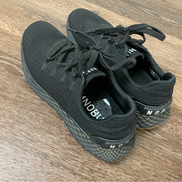 No Bull Shoes No Bull Womens Black Ripstop Runner Sneakers 65